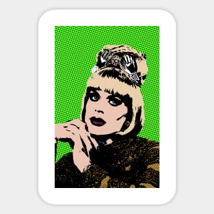 Katya style pop art Sticker